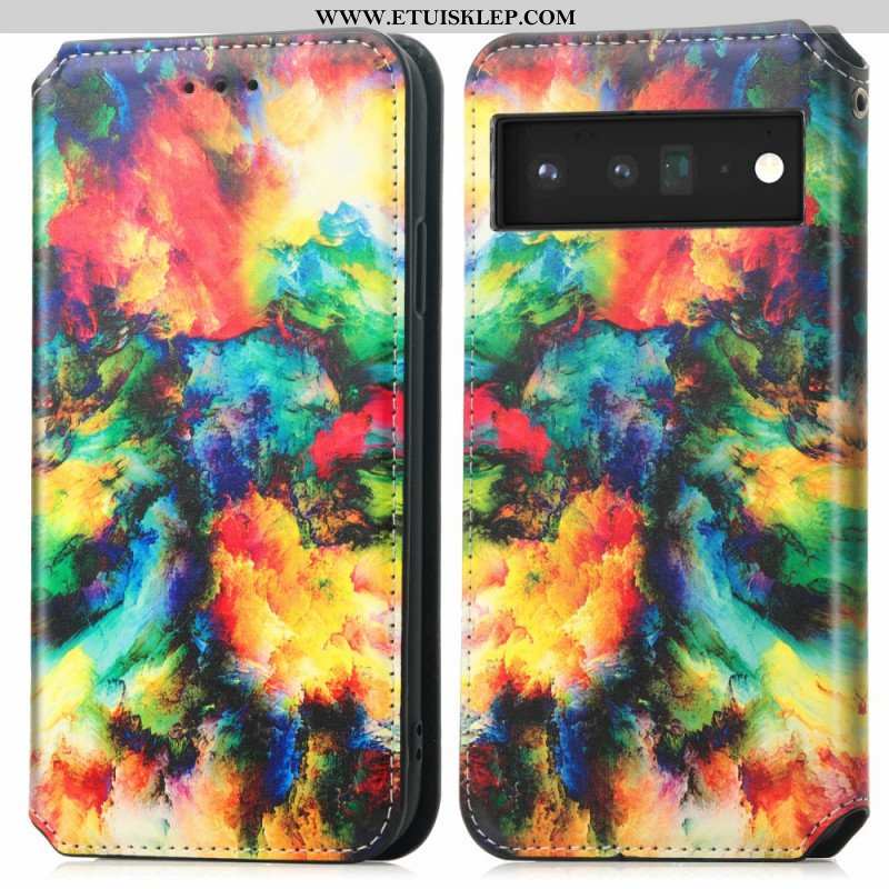 Etui Na Telefon do Google Pixel 6 Pro Etui Folio Projekt Caseneo Rfid